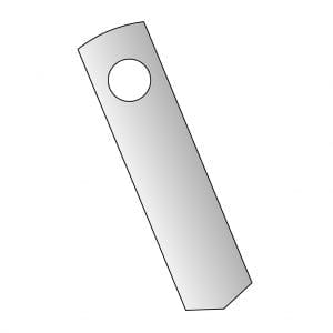 Rectangular Arc Fasteners (With Hole) - (Mild - Low Carbon Steel)