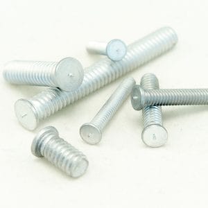 Flanged Threaded CD Weld Stud (Aluminum)