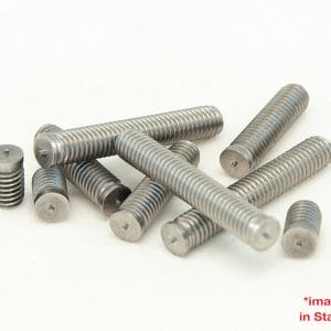Non Flanged Threaded CD Weld Stud (Mild - Low Carbon Steel)