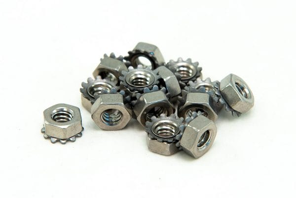 1/4-20 Stainless Steel KEPS NUTS